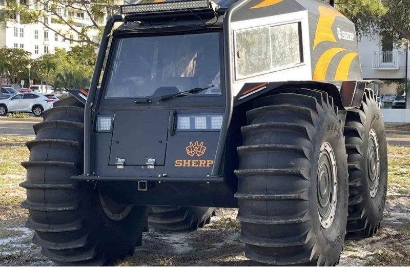 На продажу в США выставили вездеход Quadro Sherp…