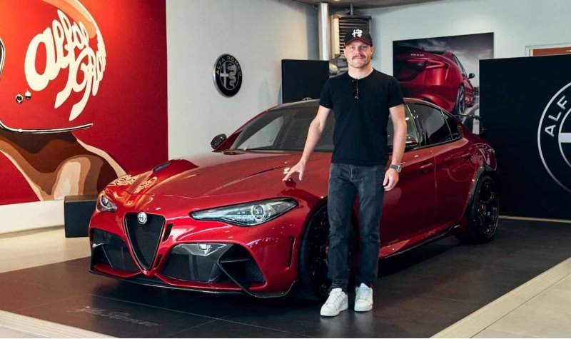 Гонщик Ф1 Вальтери Боттас показал особенную Alfa…