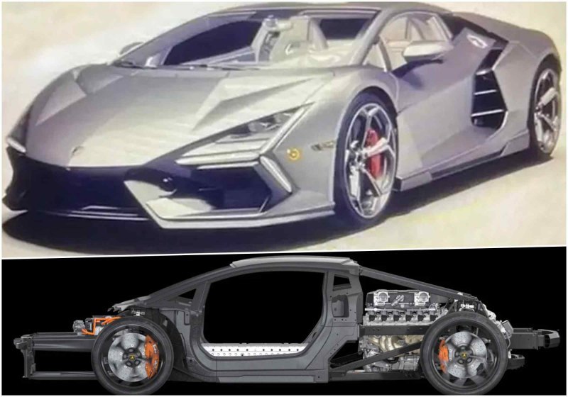 Lamborghini показала шасси преемника Aventador.…