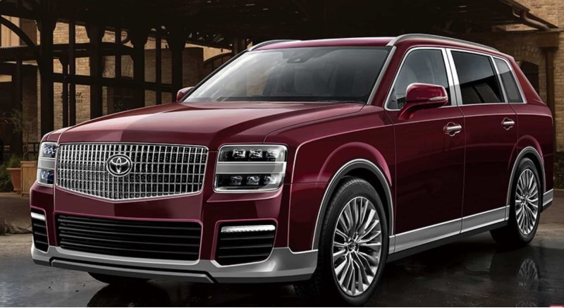 Судя по рендерным изображениям, Toyota Century во…