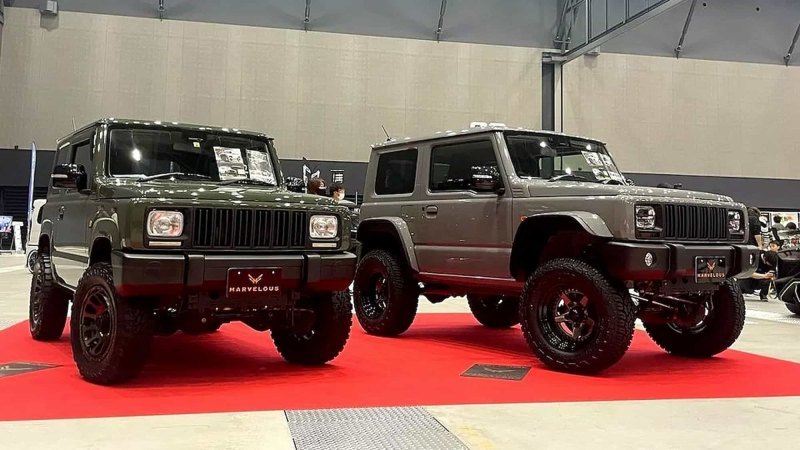 Наряду с этими изменениями в дизайне Suzuki Jimny…