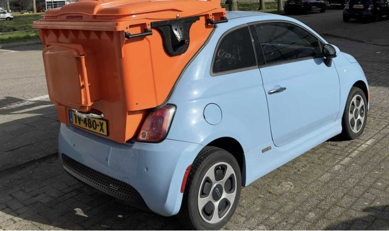 Это самый странный Fiat 500 из когда-либо…