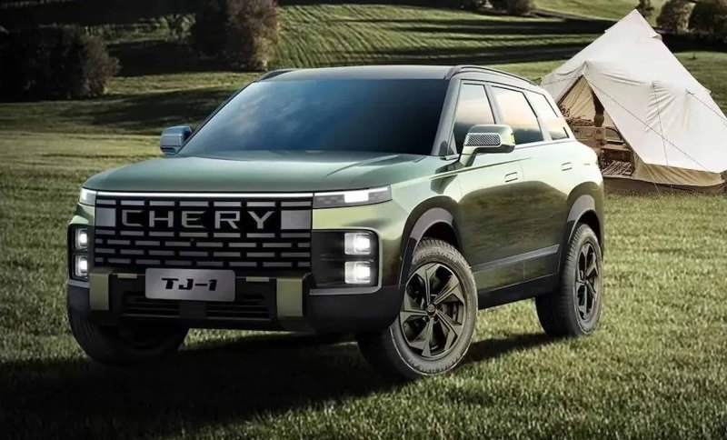 Chery TJ-1: загадочный кроссовер китайской марки…