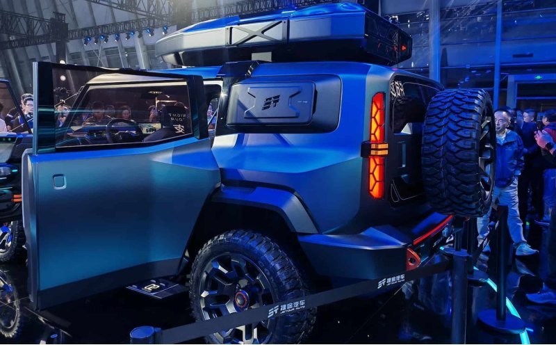 Что касается техники, то концепту Jetour T-3…
