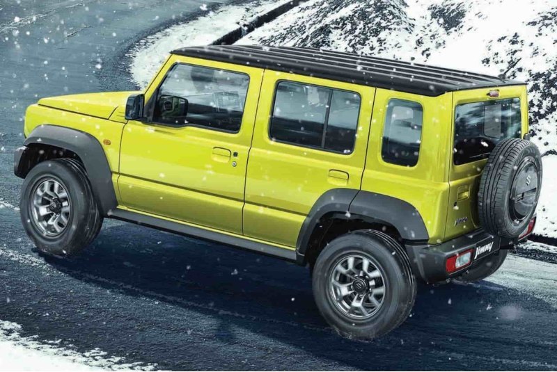 Напомним, растянутая версия Suzuki Jimny…