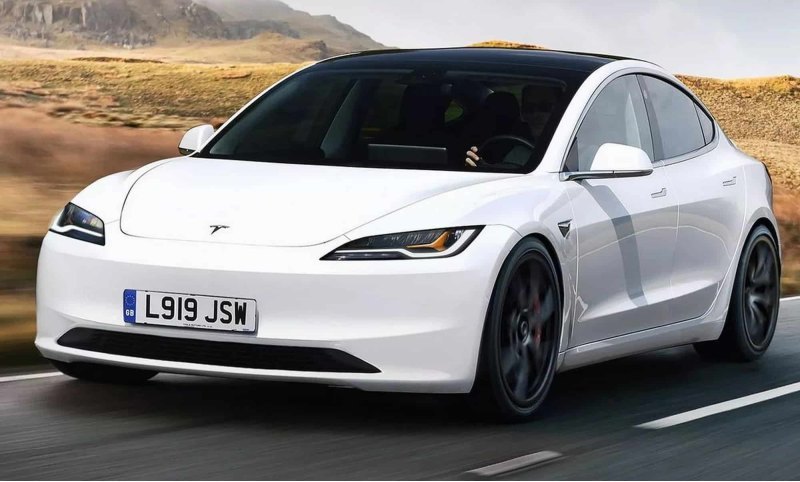 В Сети показали, как будет выглядеть новая Tesla…