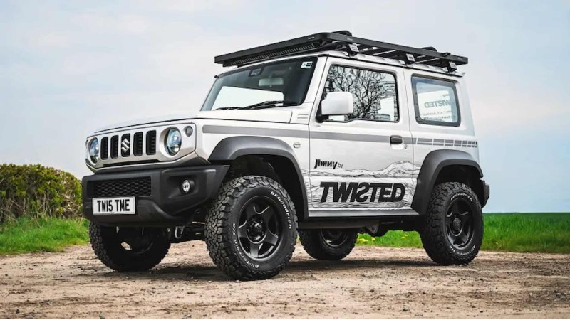 Suzuki Jimny сделали еще более внедорожным:…