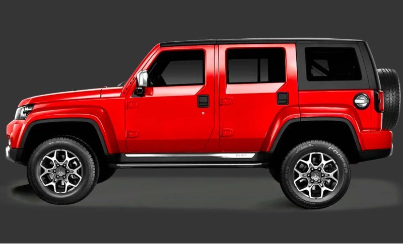 В России появится китайский клон Jeep Wrangler за…