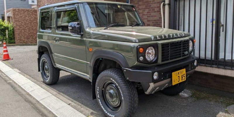 Suzuki Jimny превратили в копию Land Rover…