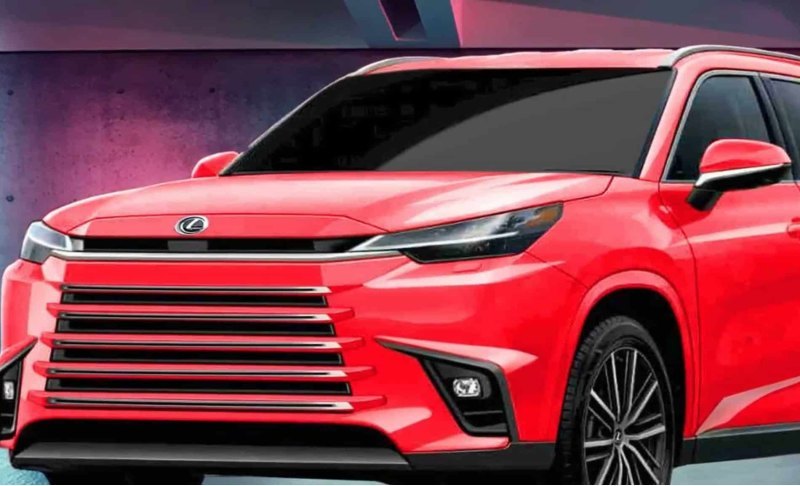 Новый большой кроссовер Lexus TX будет выглядеть…