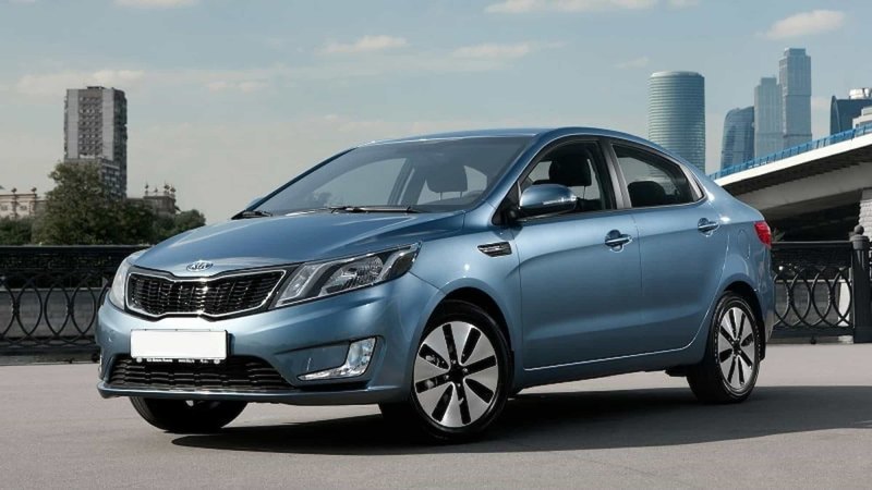 Разумеется, это Kia Rio третьего поколения.…