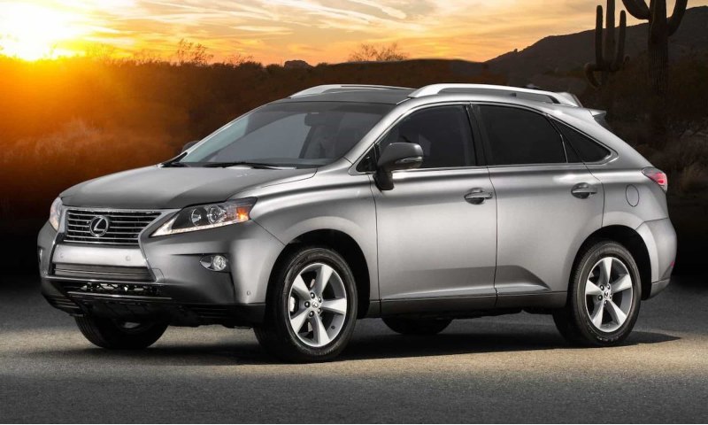4 место – Lexus RX350 (2015)