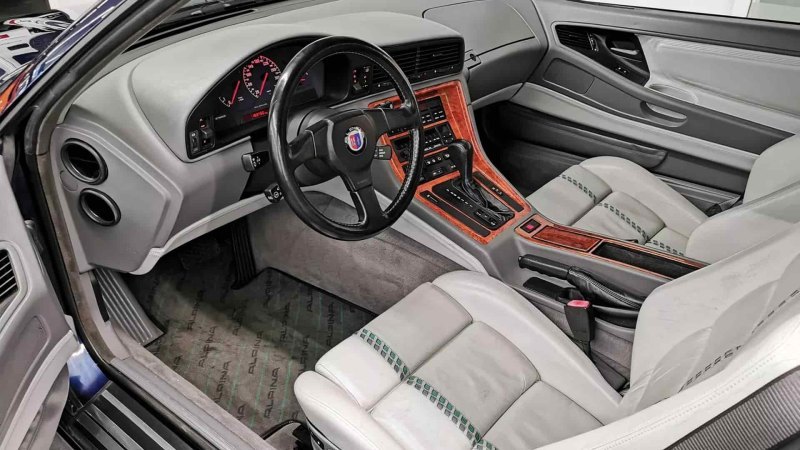 Внешне эта Alpina отличается от обычного BMW 8er…