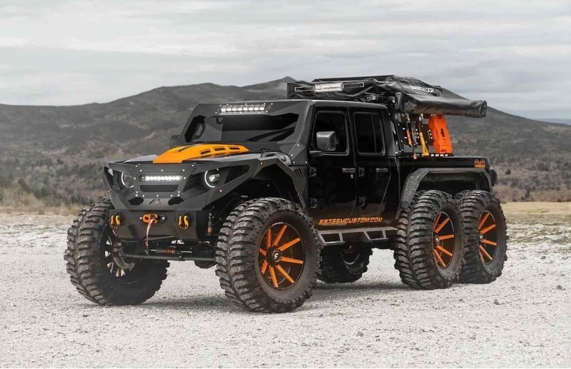 Представлен, возможно, самый безумный Jeep на…