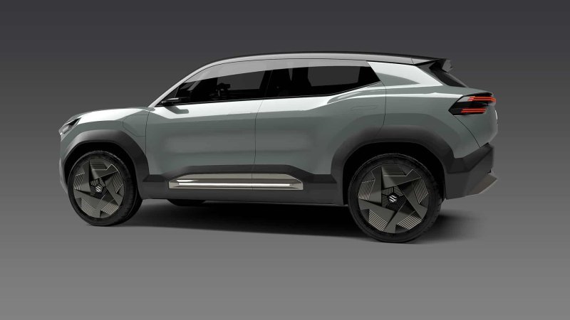Первый полностью электрический кроссовер Suzuki…