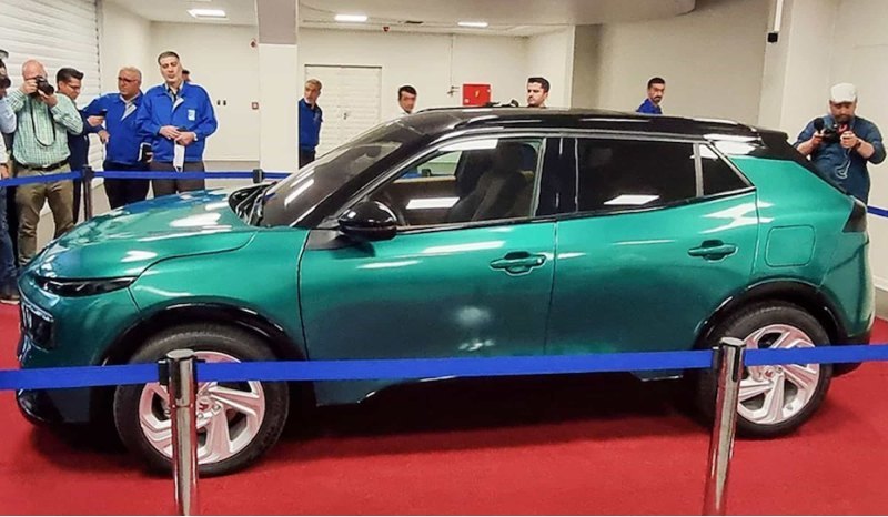 В Иране засняли новый кроссовер Iran Khodro Rira…