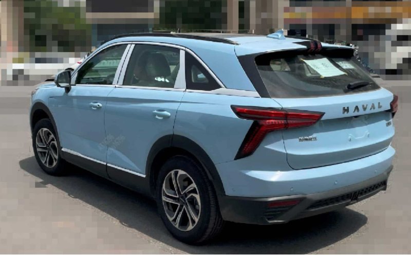 Что касается задней части, то электрический Haval…