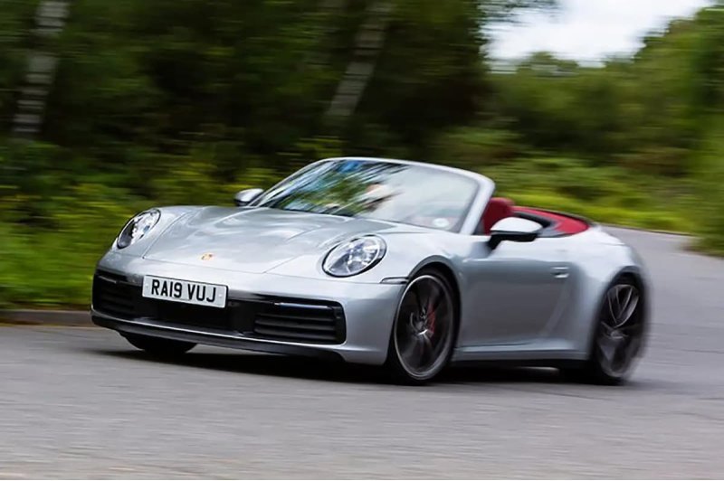 7 место – Porsche 911 Cabriolet