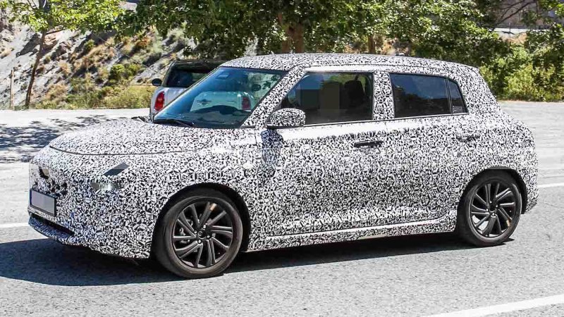 Напомним, актуальное поколение Suzuki Swift…