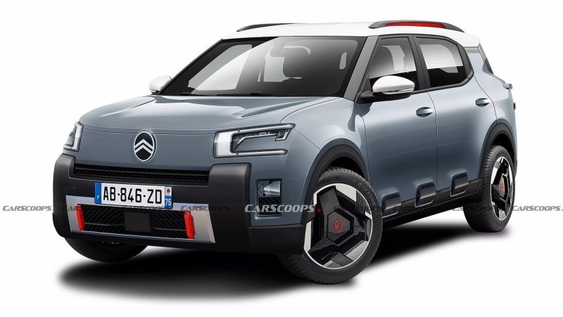 На рендерных изображениях C3 Aircross,…