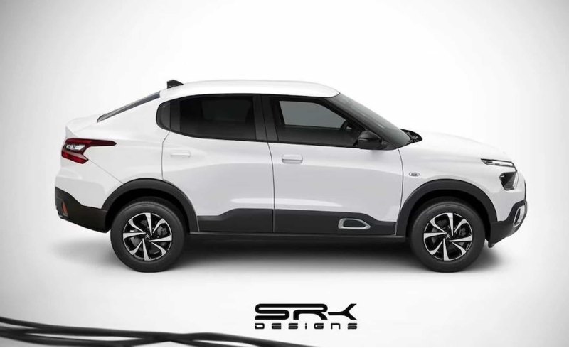 Рендер Citroen C3X