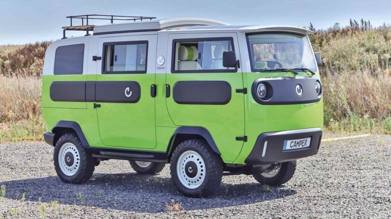 Новый немецкий модульный внедорожник XBUS EV в…