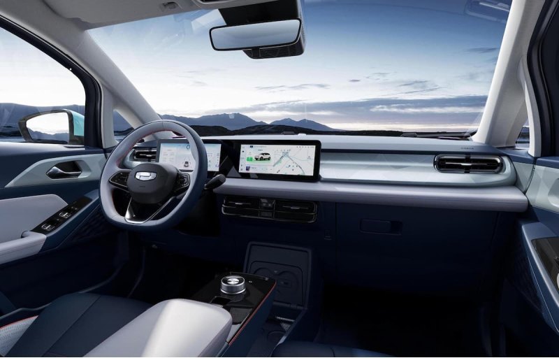 На другом полюсе Geely Geometry E. Этот…