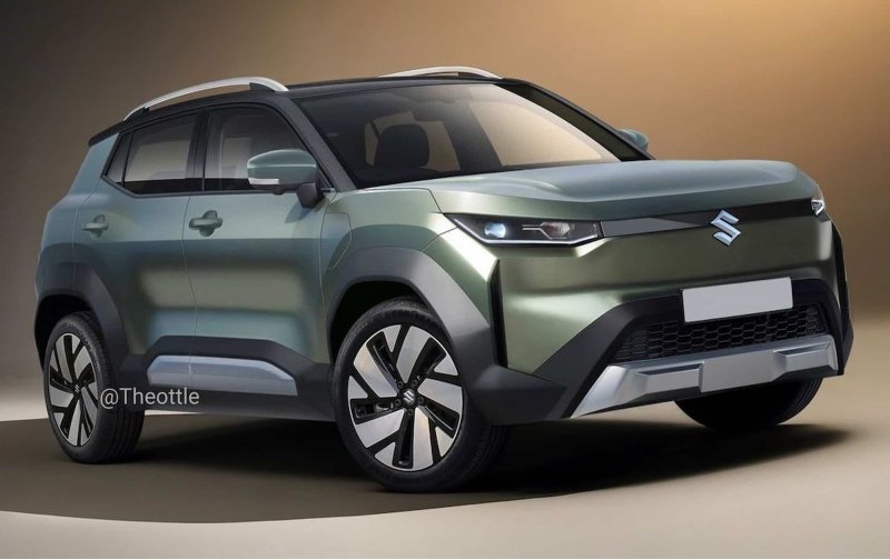 Предполагаемый дизайн серийной версии Suzuki eVX
