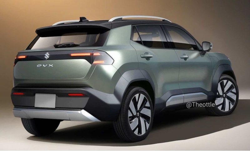 Предполагаемый дизайн серийной версии Suzuki eVX