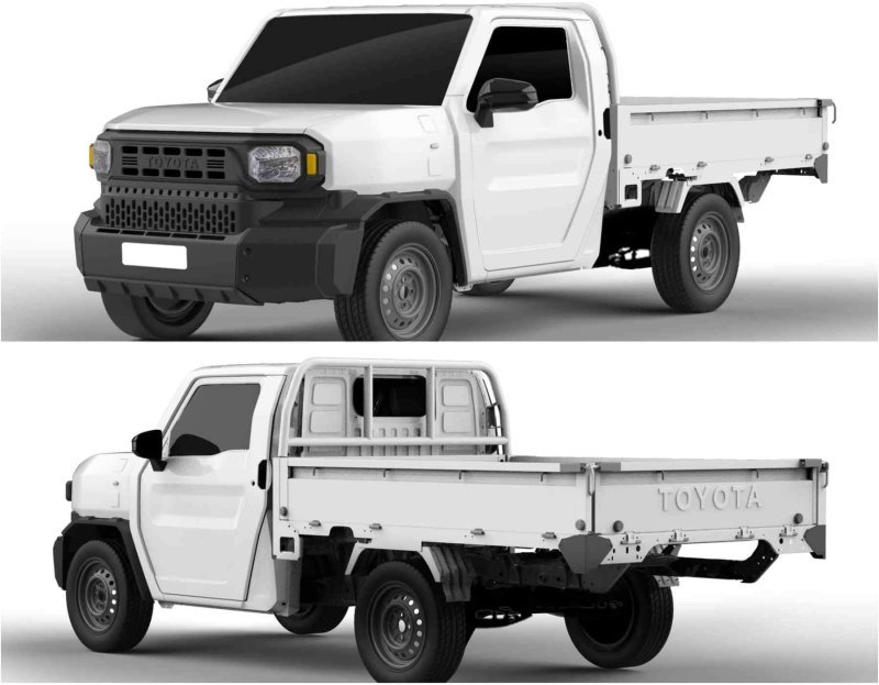 Мини-пикап Toyota Hilux Champ «засветился» на…