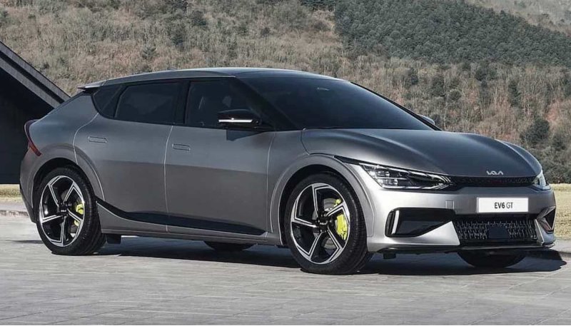Фото актуального Kia EV6