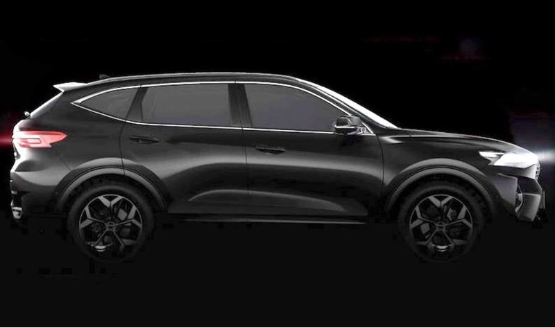 Новый Haval F7 для России будет выглядеть так:…