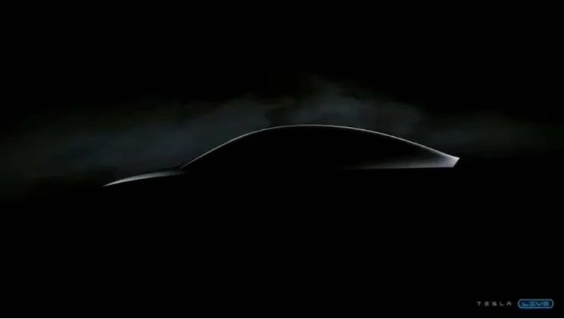 Тизер Tesla Model 2