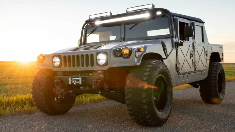 Показан электрический Cyber-Hummer: он уничтожит…