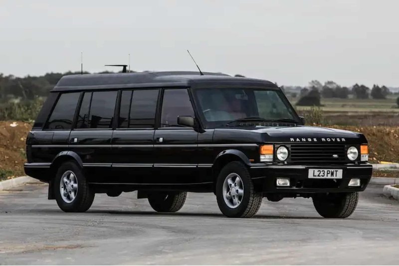 Лимузин Range Rover, на котором ездил султан…