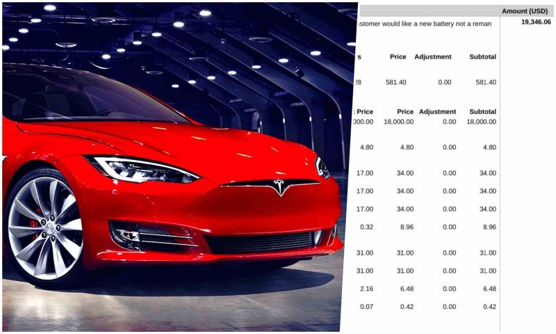 Владелец Tesla Model S заменил аккумулятор в…