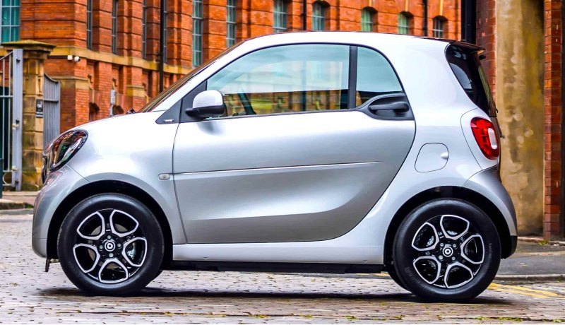 Новый Smart Fortwo показали на первом изображении