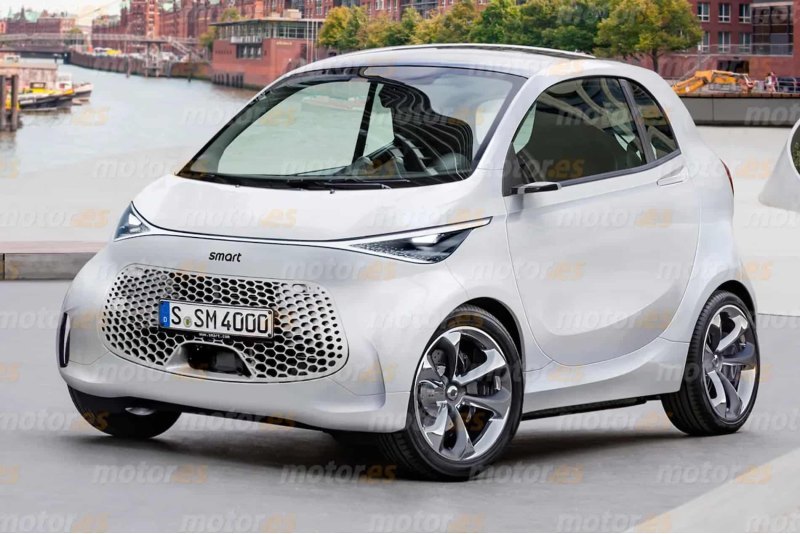 Судя по рендеру, концепция Smart #2 будет…