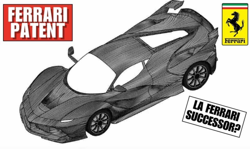 Ferrari запатентовала дизайн преемника…