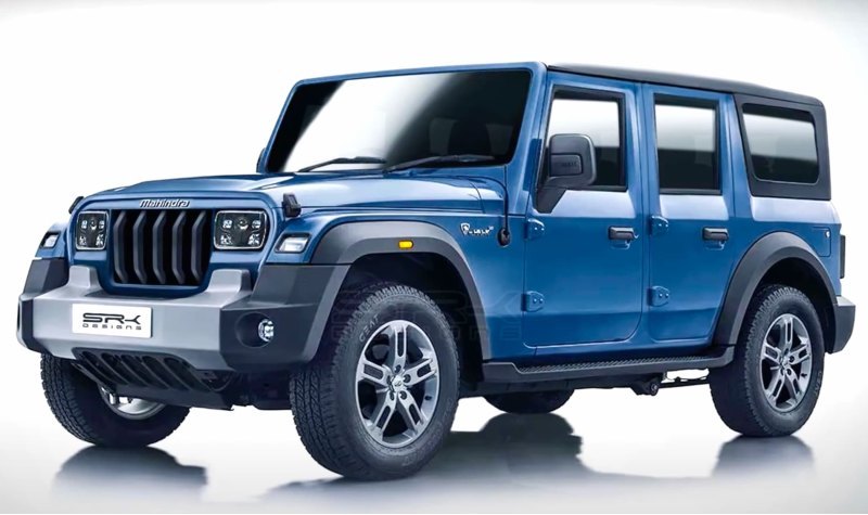 Рамный внедорожник Mahindra Thar получит…