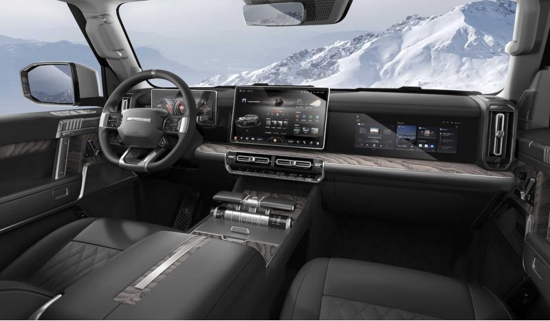 Машина, как и ее конкурент в лице GMC Hummer EV,…