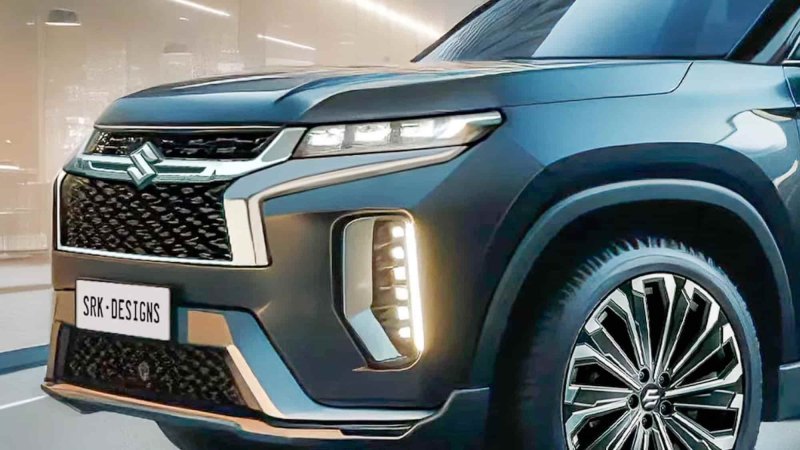 7-местная версия кроссовера Suzuki Grand Vitara…