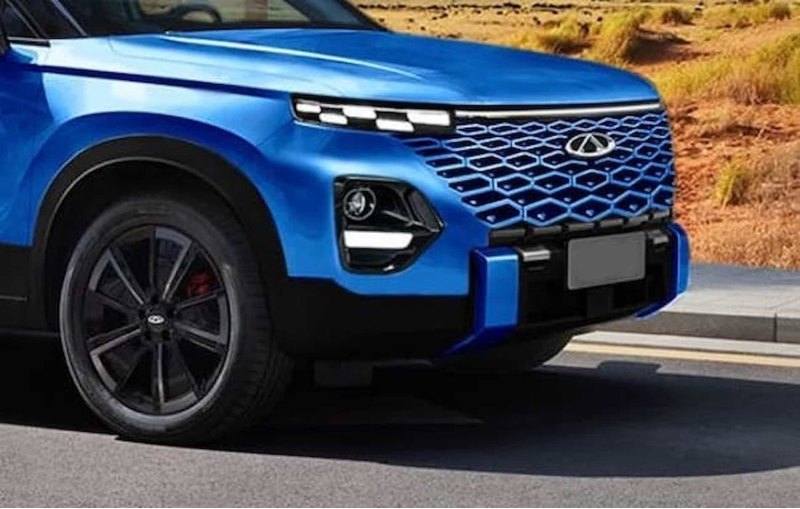Chery выпустит рамный пикап с двойной кабиной