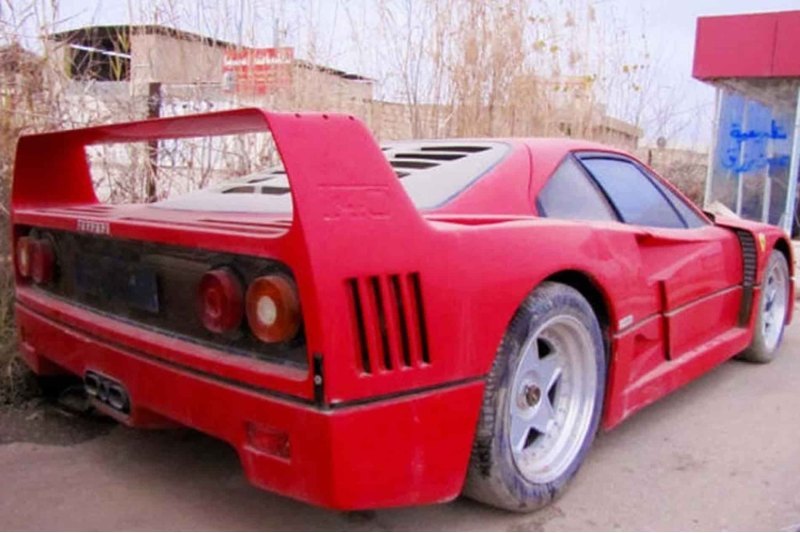 Ferrari F40 сына Саддама Хусейна