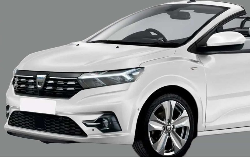 Dacia Sandero превратили в бюджетный кабриолет
