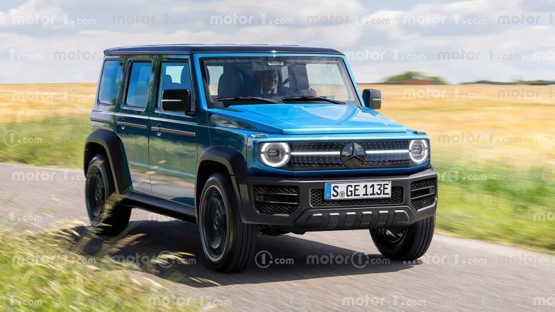 Рендер “бюджетной” версии Mercedes…