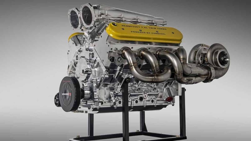 6.6 V8 твин-турбо от Hennesey