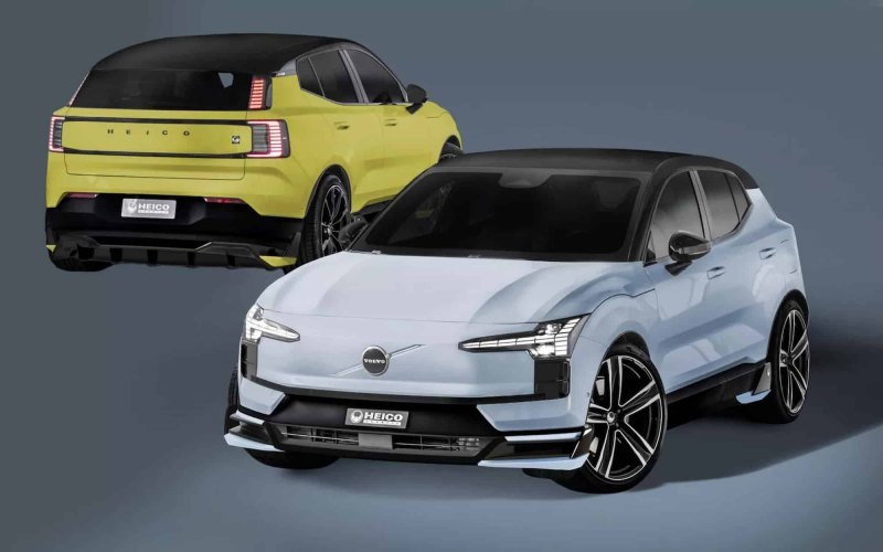 Немцы создали обвес для кроссовера Volvo EX30
