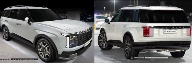 Рендеры нового поколения Hyundai Palisade