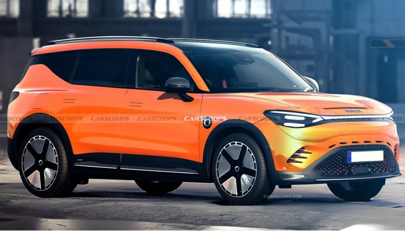 Новый серийный кроссовер Smart #5: появились…